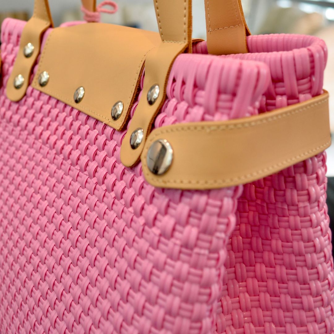 Tote bag Rosa - Bolsa Artesanal Mx
