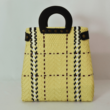 Tote Clásica con Asa Circular - Bolsa Artesanal Mx