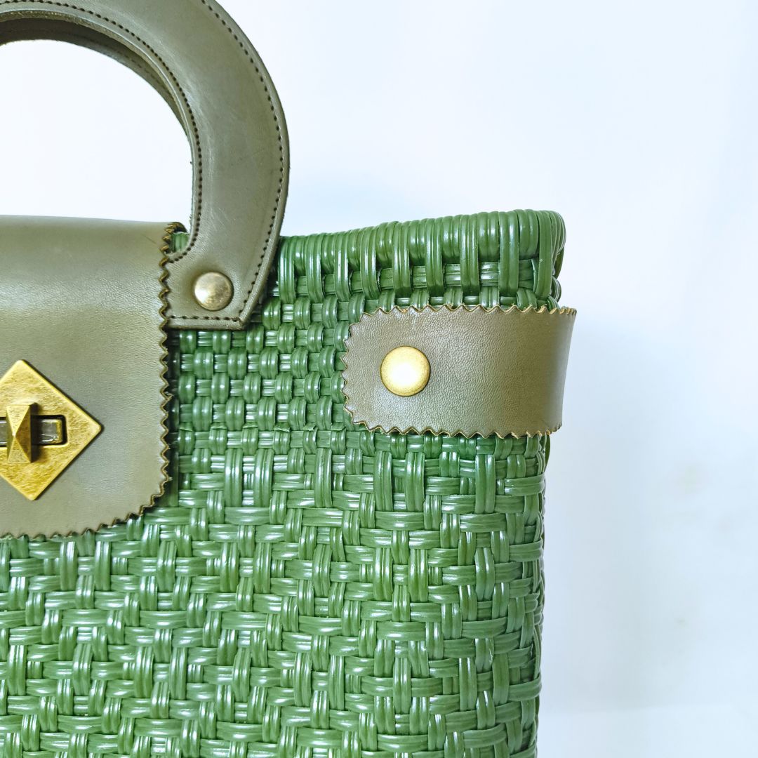 Tote Clásica con Asa Circular - Bolsa Artesanal Mx