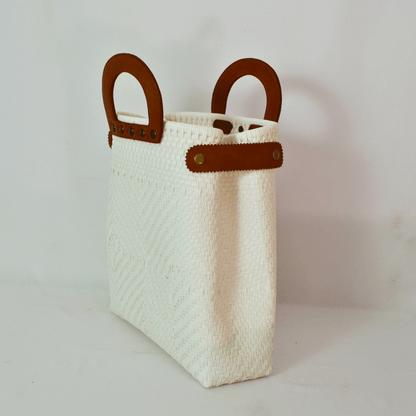 Tote Clásica con Asa Circular - Bolsa Artesanal Mx