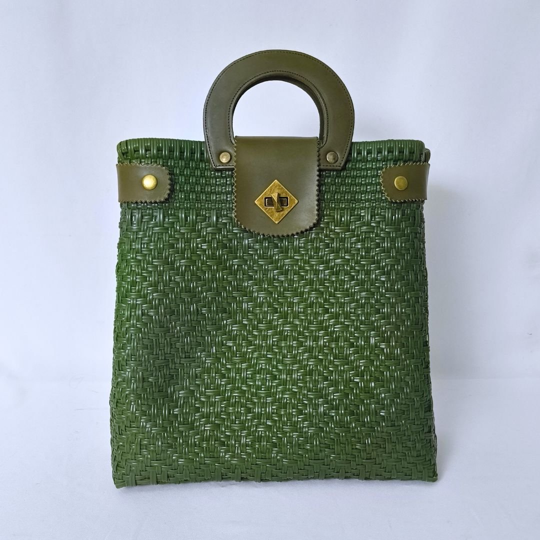 Tote Clásica con Asa Circular - Bolsa Artesanal Mx