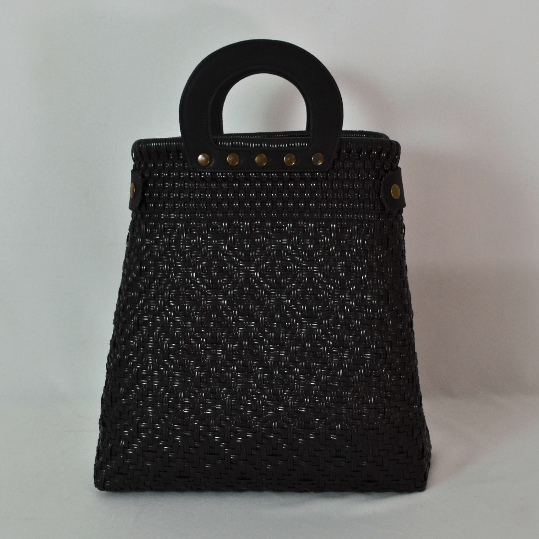 Tote Clásica con Asa Circular - Bolsa Artesanal Mx