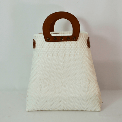 Tote Clásica con Asa Circular - Bolsa Artesanal Mx