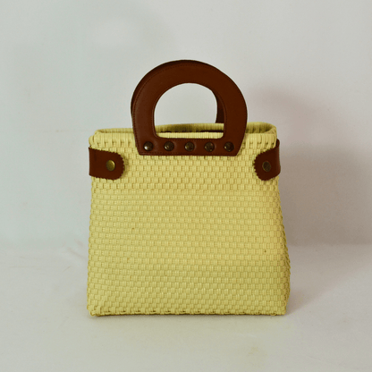 Tote Clásica mediano con Asa Circular - Bolsa Artesanal Mx