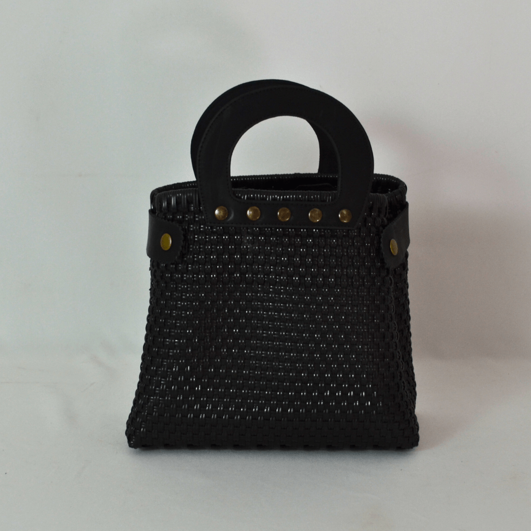 Tote Clásica mediano con Asa Circular - Bolsa Artesanal Mx