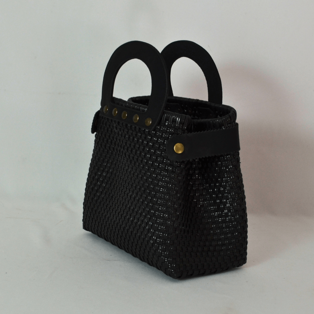 Tote Clásica mediano con Asa Circular - Bolsa Artesanal Mx