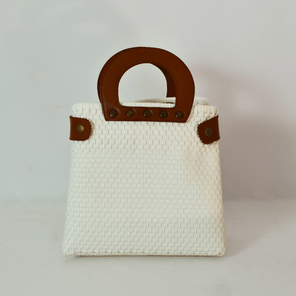 Tote Clásica mediano con Asa Circular - Bolsa Artesanal Mx