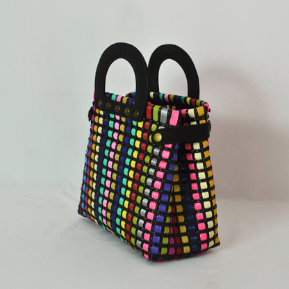 Tote Clásica mediano con Asa Circular - Bolsa Artesanal Mx