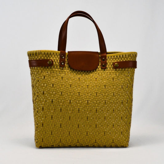 Tote grande piel artesanal México | Bolsa hecha a mano con LDPE - Bolsa Artesanal MX | Bolsas Hechas a Mano con Impacto Social