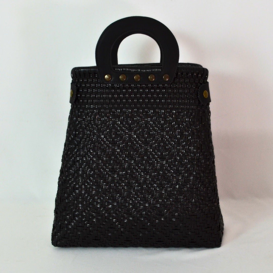 Tote grande piel artesanal México | Bolsa hecha a mano con LDPE - Bolsa Artesanal MX | Bolsas Hechas a Mano con Impacto Social