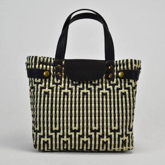 Tote Mediano de Piel Hecho en México | Artesanal y Duradero - Bolsa Artesanal MX | Bolsas Hechas a Mano con Impacto Social