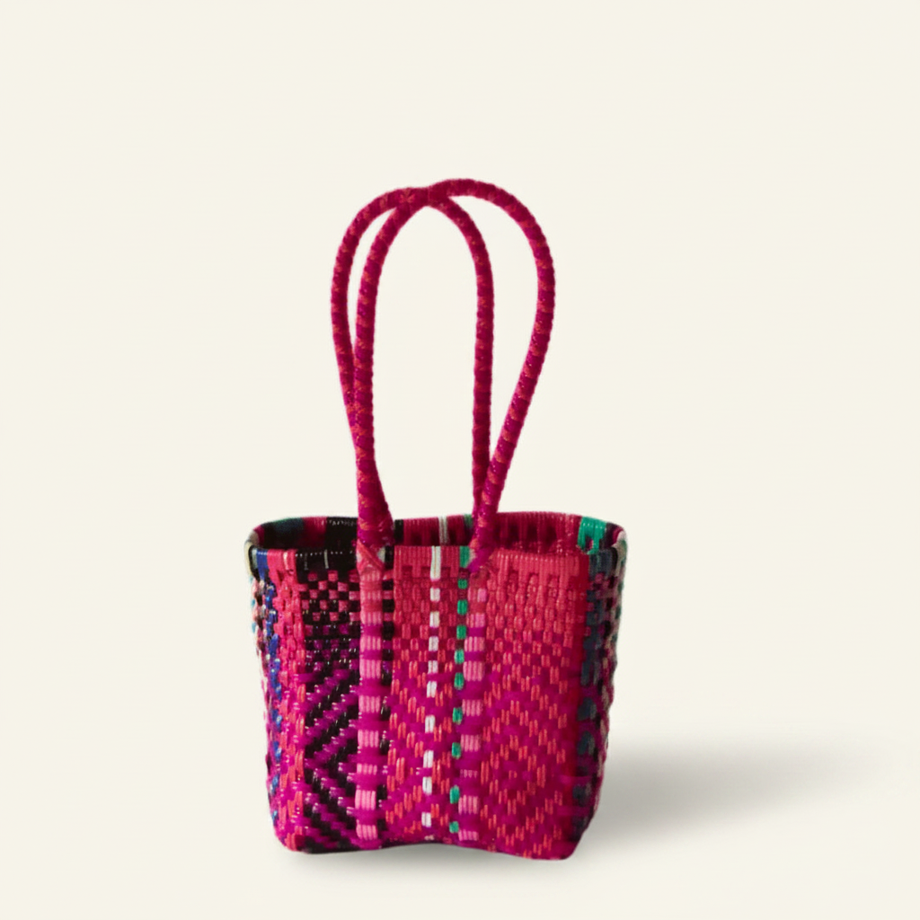 Tote artesanal mini hecho en México